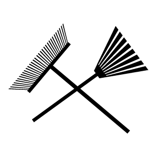 "Crew performing professional yard cleaning service in Brantford — clearing leaves, debris, and overgrown grass for a cleaner, beautiful lawn."