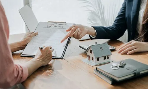 Professional cleaners preparing rental property for new tenants in Canada.